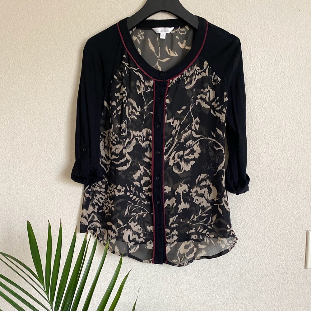 Sheer blouse